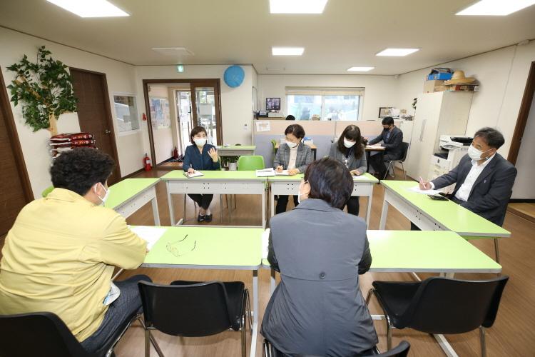 20201118  진관지역아동센터 방문 이미지